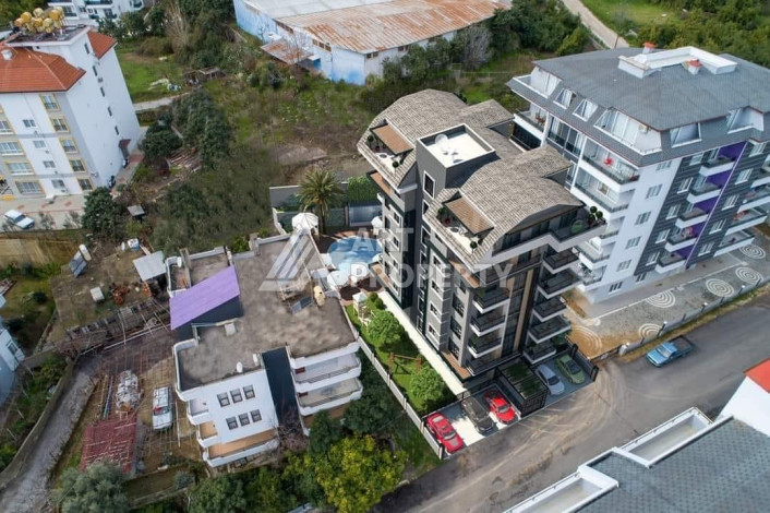 Квартира 1+1 в новым доме в развитом районе Оба - Ракурс 24