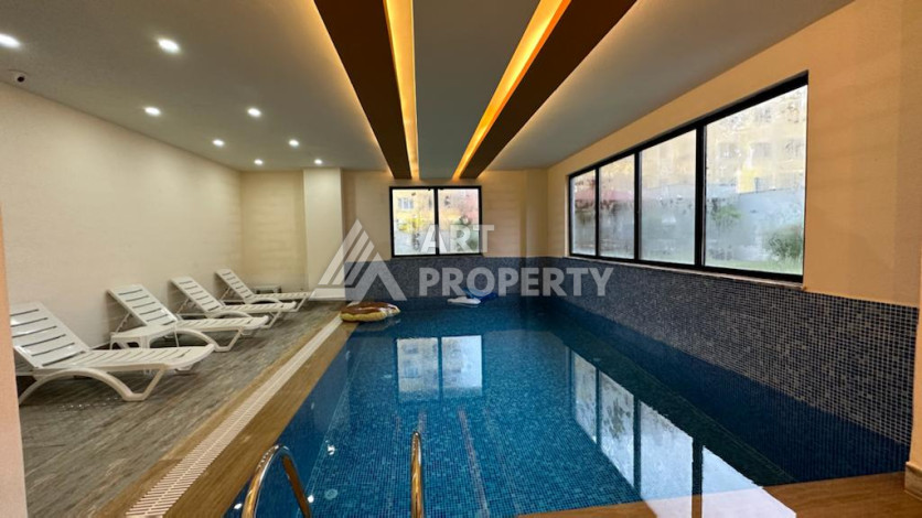 Квартира 1+1 в жилом комплексе с полной инфраструктурой в районе Махмутлар - Ракурс 20