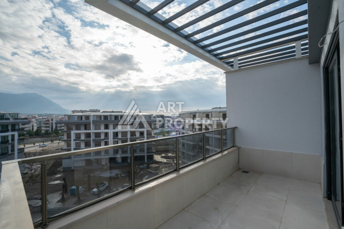 Квартира в новом роскошном жилом комплексе в районе Оба, 2+1: 115м2 - Ракурс 3