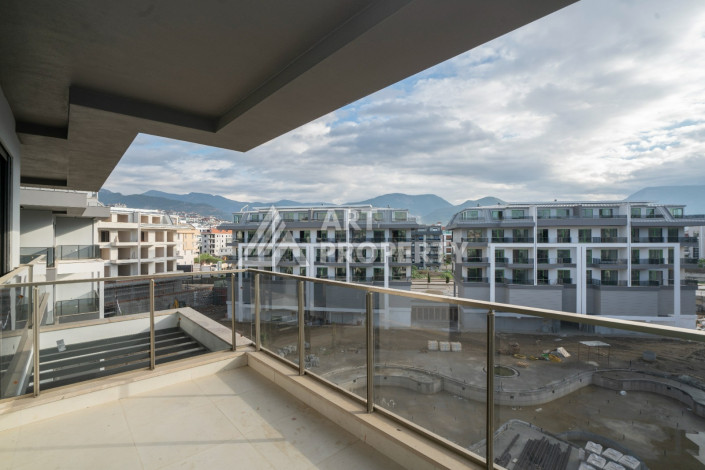 Квартира в новом роскошном жилом комплексе в районе Оба, 2+1: 115м2 - Ракурс 9