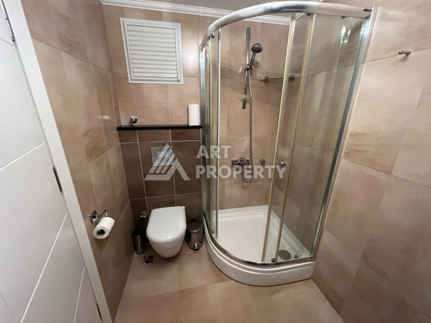 Апартаменты с видом на море планировки 2+1 в районе Махмутлар, 90м2 - Ракурс 15