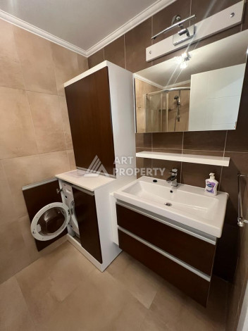 Апартаменты с видом на море планировки 2+1 в районе Махмутлар, 90м2 - Ракурс 25