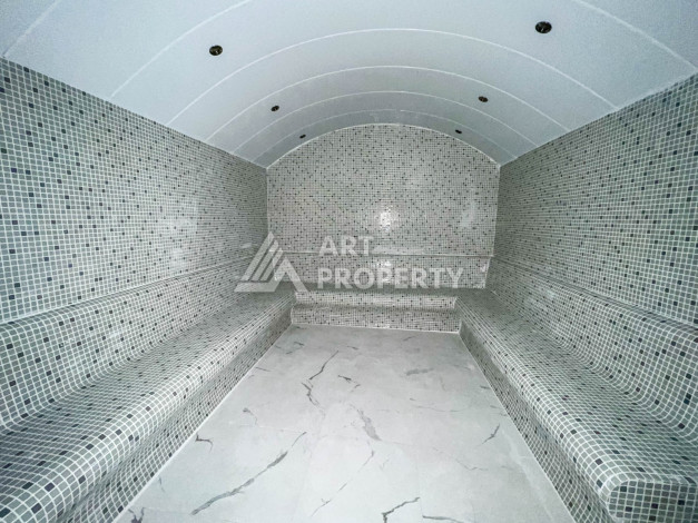 Апартаменты планировки 1+1 в районе Махмутлар, 52м2 - Ракурс 2