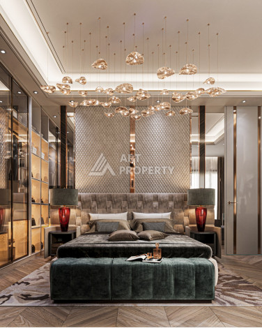 Элитный проект вилл планировки 3+1 в районе Кызылджашехир махалле, Аланья - Ракурс 13