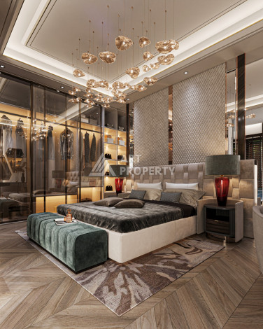 Элитный проект вилл планировки 3+1 в районе Кызылджашехир махалле, Аланья - Ракурс 18