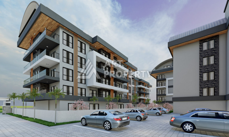 Квартира с чистовой отделкой в молодом современном комплексе – Алания, Оба - Ракурс 2