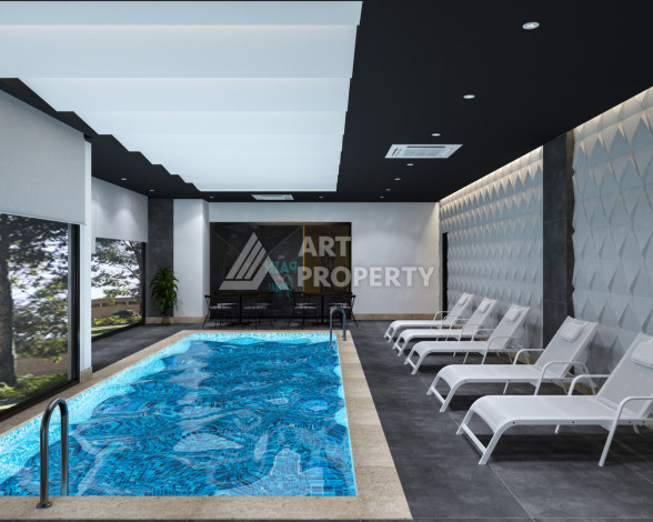 Квартира с чистовой отделкой в молодом современном комплексе – Алания, Оба - Ракурс 5