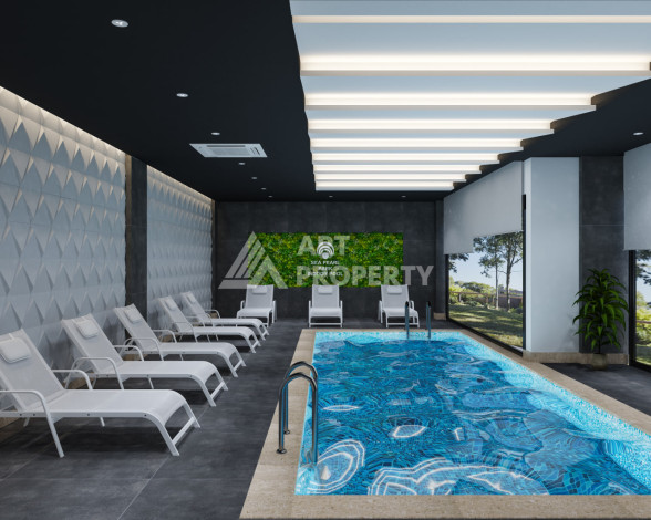 Квартира с чистовой отделкой в молодом современном комплексе – Алания, Оба - Ракурс 7