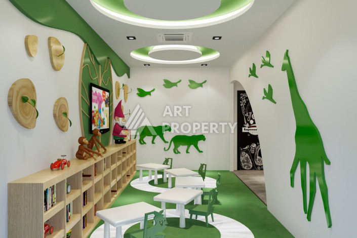 Квартира с чистовой отделкой в молодом современном комплексе – Алания, Оба - Ракурс 13