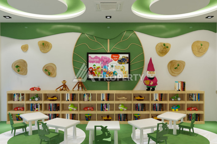 Квартира с чистовой отделкой в молодом современном комплексе – Алания, Оба - Ракурс 15