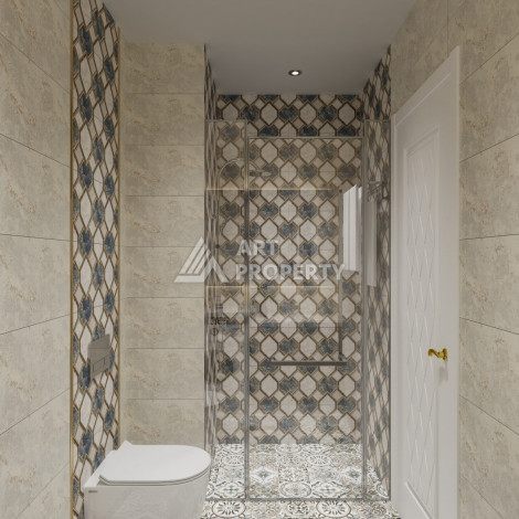 Квартира с чистовой отделкой в молодом современном комплексе – Алания, Оба - Ракурс 17