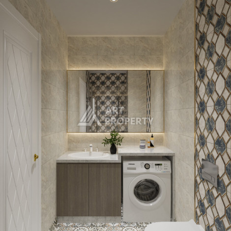 Квартира с чистовой отделкой в молодом современном комплексе – Алания, Оба - Ракурс 18