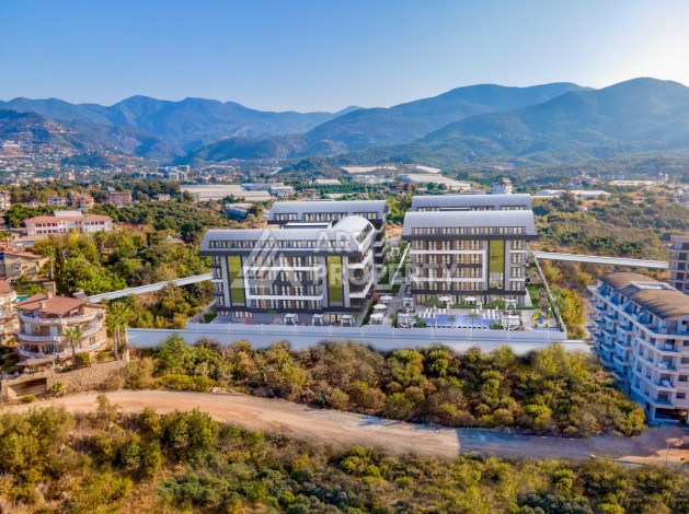 Квартира с чистовой отделкой в молодом современном комплексе – Алания, Оба - Ракурс 24