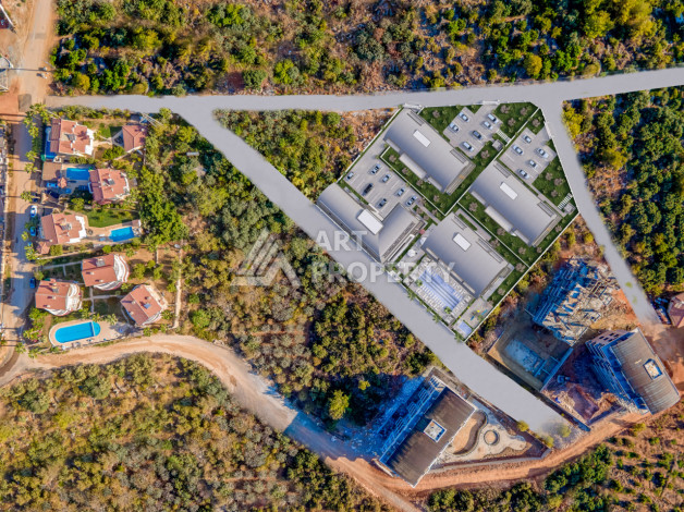 Квартира с чистовой отделкой в молодом современном комплексе – Алания, Оба - Ракурс 27