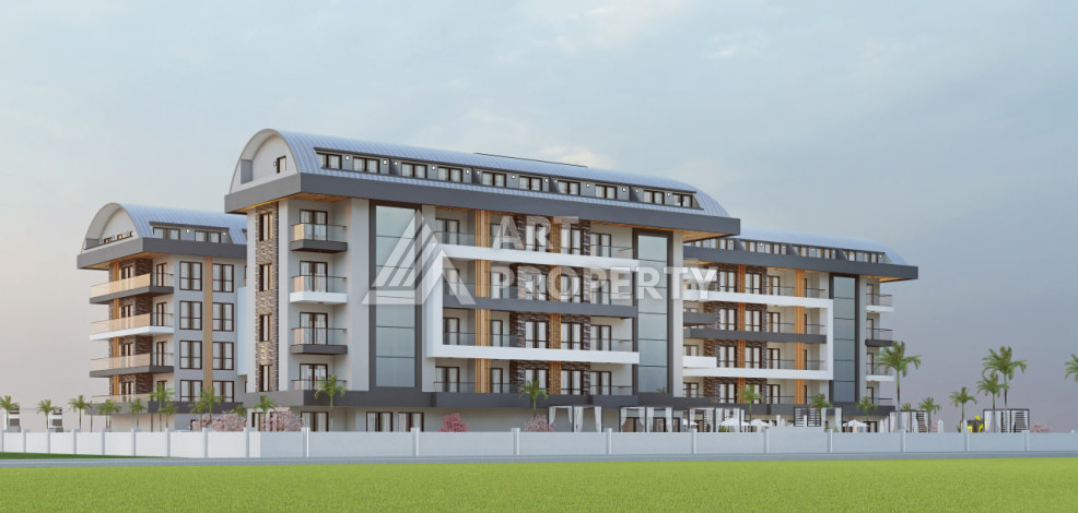 Квартира с чистовой отделкой в молодом современном комплексе – Алания, Оба - Ракурс 28