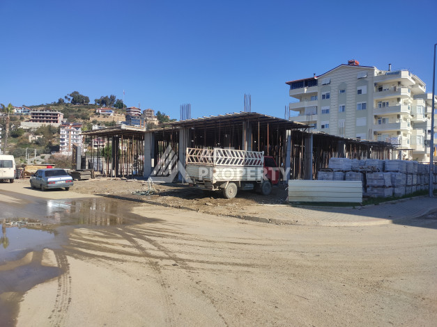 Дом городского типа на этапе строительства в районе Газипаша! - Ракурс 3