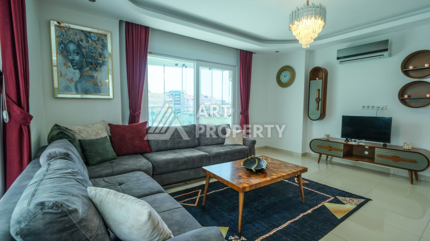 Просторная 125м2 квартира 2+1 в благоустроенном районе махмутлара Махмутларе - Ракурс 21