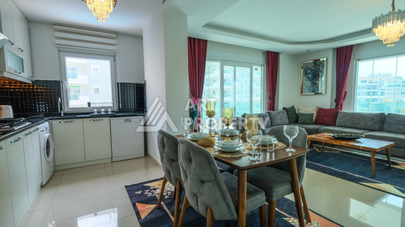 Просторная 125м2 квартира 2+1 в благоустроенном районе махмутлара Махмутларе - Ракурс 22