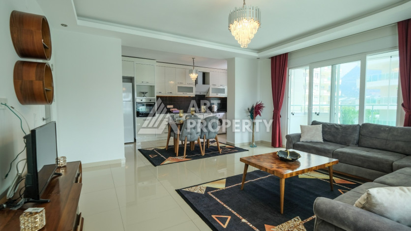 Просторная 125м2 квартира 2+1 в благоустроенном районе махмутлара Махмутларе - Ракурс 23