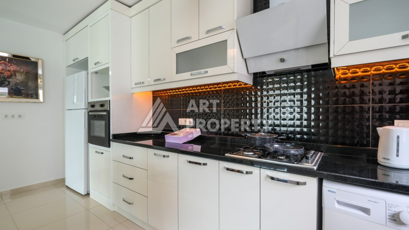 Просторная 125м2 квартира 2+1 в благоустроенном районе махмутлара Махмутларе - Ракурс 28