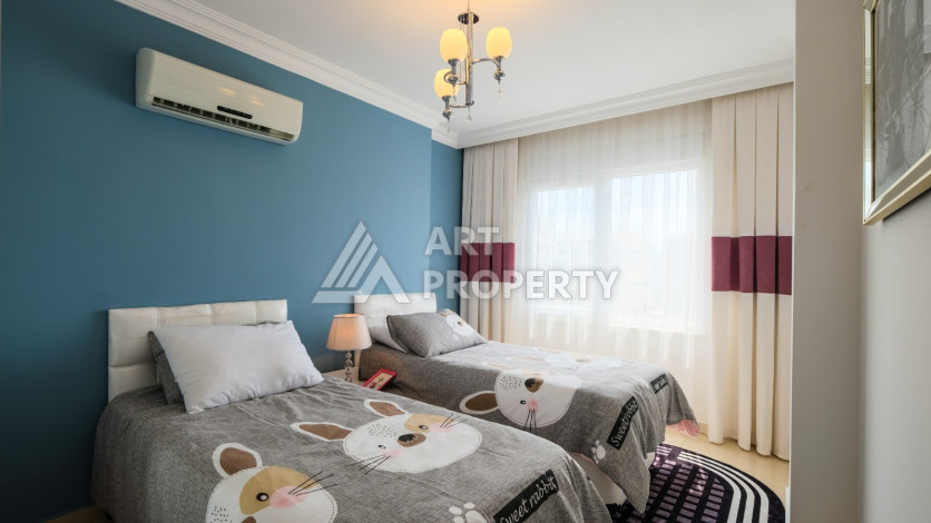 Просторная 125м2 квартира 2+1 в благоустроенном районе махмутлара Махмутларе - Ракурс 29