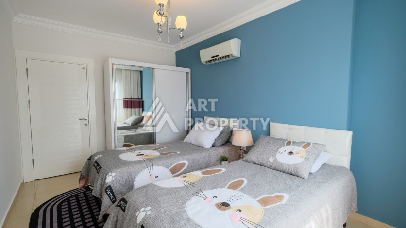 Просторная 125м2 квартира 2+1 в благоустроенном районе махмутлара Махмутларе - Ракурс 30