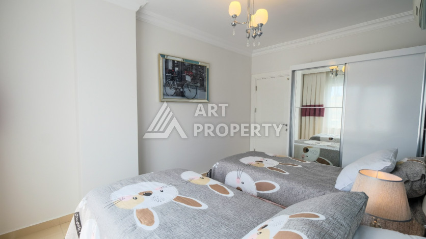 Просторная 125м2 квартира 2+1 в благоустроенном районе махмутлара Махмутларе - Ракурс 31