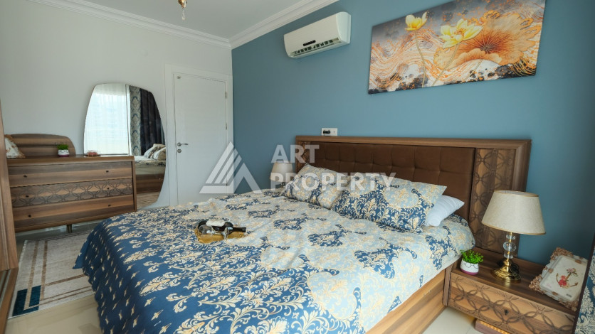 Просторная 125м2 квартира 2+1 в благоустроенном районе махмутлара Махмутларе - Ракурс 32