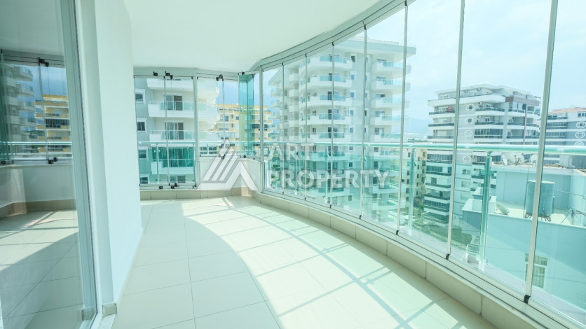 Просторная 125м2 квартира 2+1 в благоустроенном районе махмутлара Махмутларе - Ракурс 42