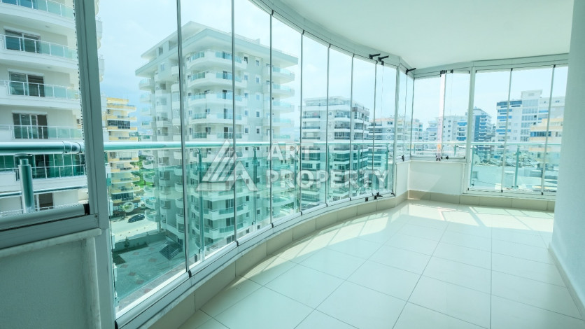 Просторная 125м2 квартира 2+1 в благоустроенном районе махмутлара Махмутларе - Ракурс 43