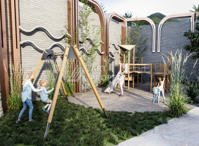 Новый проект в удобной локации, 950метров от моря в районе Махмутлар. - Ракурс 25