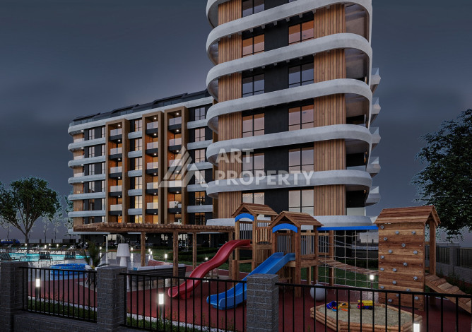 Комплекс на этапе строительства в Газипаше рядом с морем! - Ракурс 7