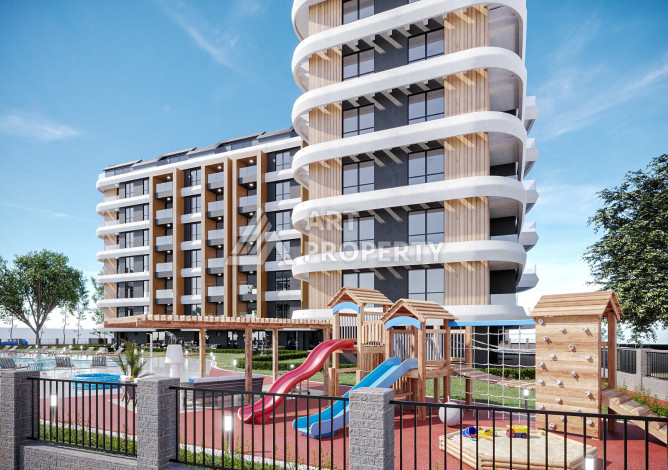 Комплекс на этапе строительства в Газипаше рядом с морем! - Ракурс 8