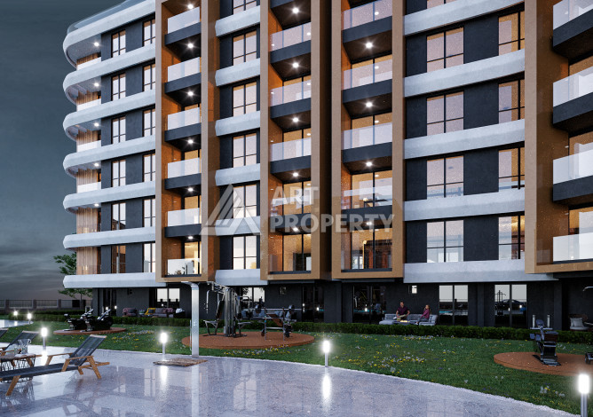 Комплекс на этапе строительства в Газипаше рядом с морем! - Ракурс 9