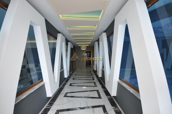 Двухуровневая квартира, планировки 2+1 в центре района Оба, Алания, 120 м2 - Ракурс 6