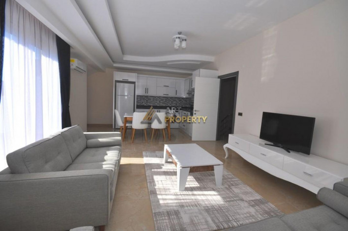 Двухуровневая квартира, планировки 2+1 в центре района Оба, Алания, 120 м2 - Ракурс 15