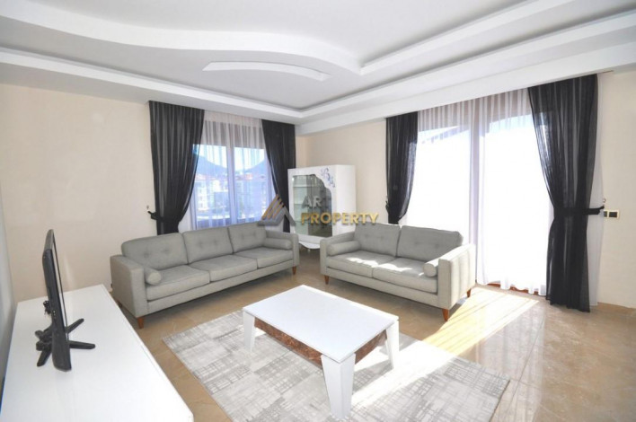 Двухуровневая квартира, планировки 2+1 в центре района Оба, Алания, 120 м2 - Ракурс 16