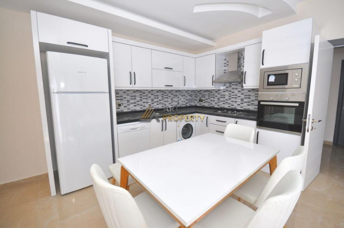 Двухуровневая квартира, планировки 2+1 в центре района Оба, Алания, 120 м2 - Ракурс 17