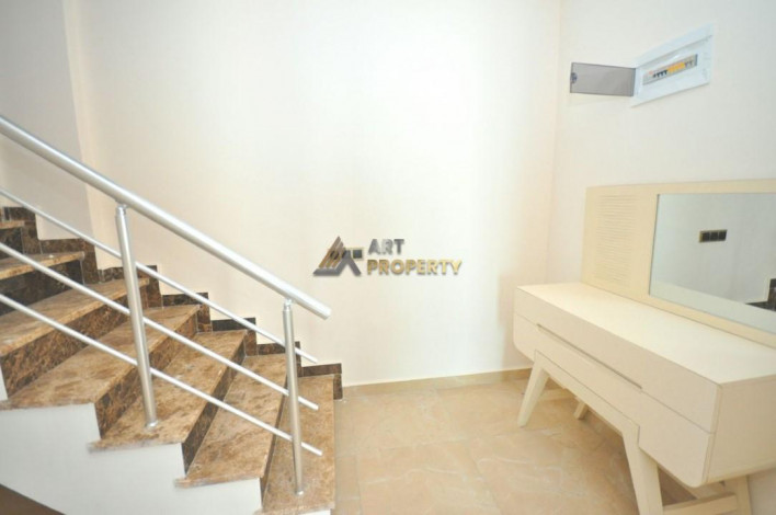 Двухуровневая квартира, планировки 2+1 в центре района Оба, Алания, 120 м2 - Ракурс 19