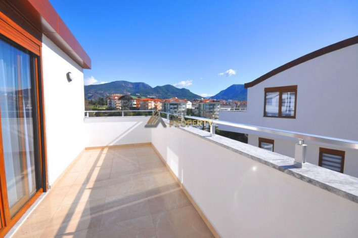 Двухуровневая квартира, планировки 2+1 в центре района Оба, Алания, 120 м2 - Ракурс 26