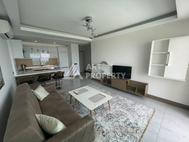 Квартира с видом на море, планировки 1+1, 65м2 в новом ЖК, район Каргыджак - Ракурс 8