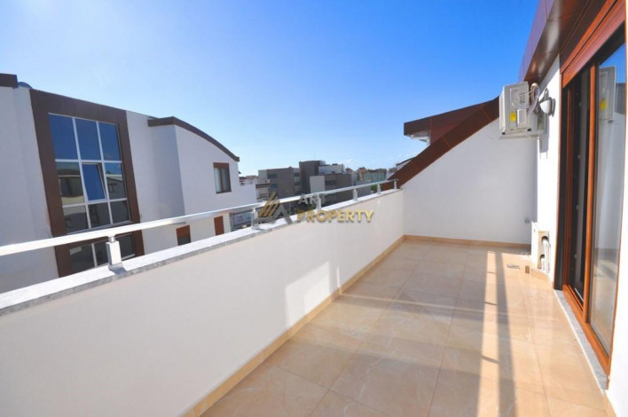 Двухуровневая квартира, планировки 2+1 в центре района Оба, Алания, 120 м2 - Ракурс 27