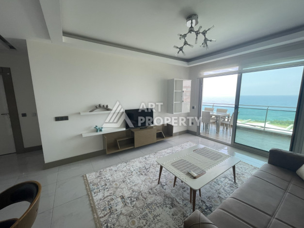 Квартира с видом на море, планировки 1+1, 65м2 в новом ЖК, район Каргыджак - Ракурс 9