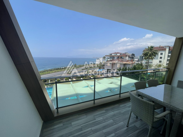 Квартира с видом на море, планировки 1+1, 65м2 в новом ЖК, район Каргыджак - Ракурс 17