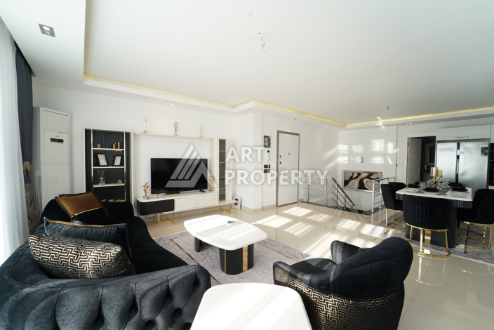 Шикарные апартаменты на берегу Средиземного моря 3+1 дуплекс 175м2 - Ракурс 14