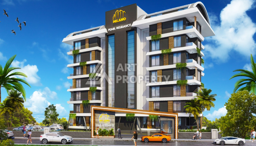 Квартира в комплексе с шикарной инфраструктурой 1+1 на этапе строительства, сдача уже в этом году - Ракурс 6