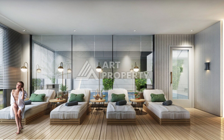 Квартира в комплексе с шикарной инфраструктурой 1+1 на этапе строительства, сдача уже в этом году - Ракурс 13