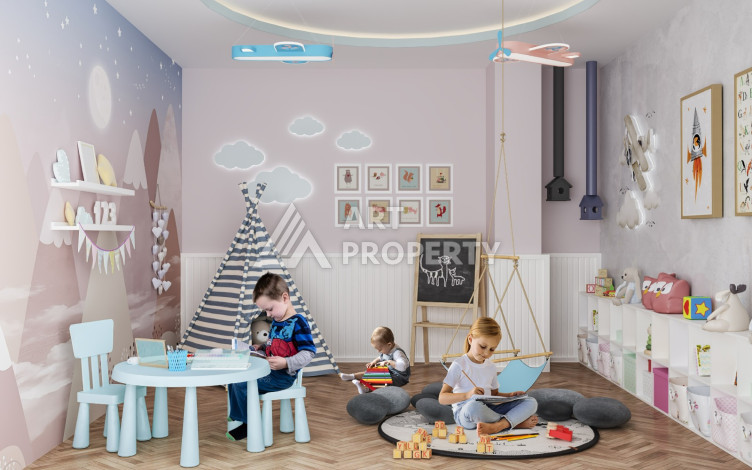 Квартира в комплексе с шикарной инфраструктурой 1+1 на этапе строительства, сдача уже в этом году - Ракурс 15