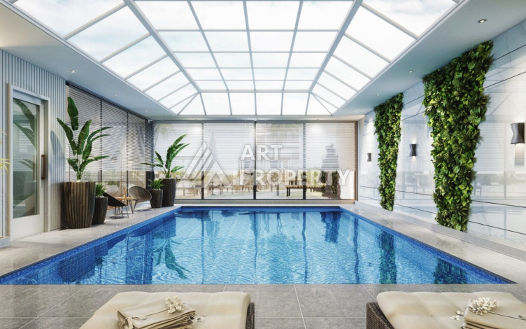 Квартира в комплексе с шикарной инфраструктурой 1+1 на этапе строительства, сдача уже в этом году - Ракурс 19