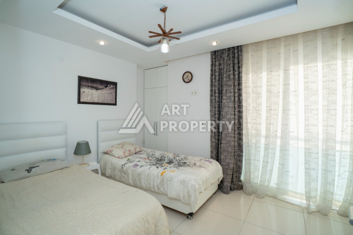 Просторная квартира  3+1 дуплекс в районе  Оба с прекрасным видом на горы - Ракурс 10